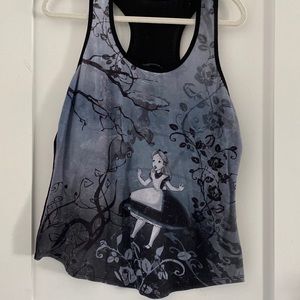 Alice in Wonderland tank top